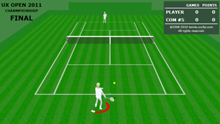 3D-UX Tennis : 3D tennis game for Silverlight®