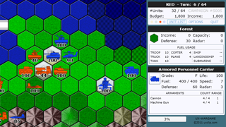 UX-Wargame : Turn-based strategy wargame for Silverlight®